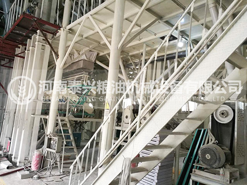 新鄉(xiāng)200噸玉米加工設備安裝案例